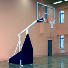 Стойка баскетбольная мобильная, вынос 1,65м