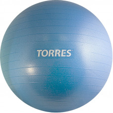 Мяч гимнастический TORRES AL121175BL, диаметр 75см., голубой