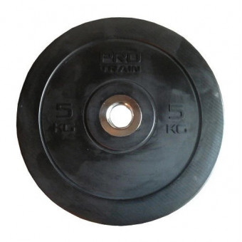Диск каучуковый олимпийский Protrain BBP-5 (д=50 мм)