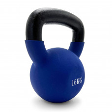 Гиря UNIX Fit виниловая 16 кг Blue Гиря UNIX Fit виниловая 16 кг Blue