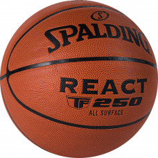 Мяч баскетбольный Spalding TF-250 React 76967z, размер 7, FIBA Approved