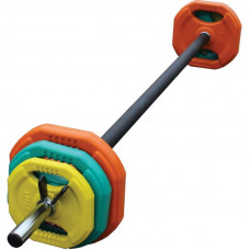 Штанга для аэробики и комплект дисков (1,25-2,5-5 кг) PROFI-FIT