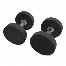 Гантель UNIX Fit PRO круглая обрезиненная 10 кг Гантель UNIX Fit PRO круглая обрезиненная 10 кг