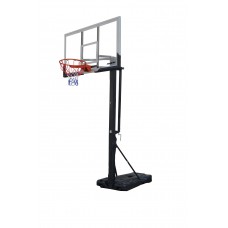 Мобильная баскетбольная стойка Proxima 60", поликарбонат, арт. S023