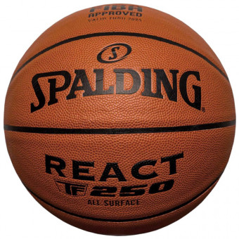 Мяч баскетбольный Spalding TF-250 React 76968z, размер 6, FIBA Approved