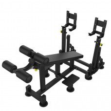 Скамья для жима с гантелями с отрицательным наклоном Gymmaster EKSQ7051 Скамья для жима с гантелями с отрицательным наклоном Gymmaster EKSQ7051