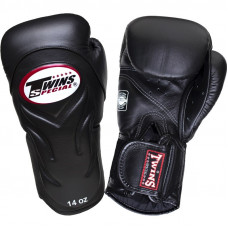 Боксерские перчатки тренировочные на липучке BGVL-6, 8 унций