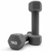 Гантель UNIX Fit неопреновая 1 кг Grey Гантель UNIX Fit неопреновая 1 кг Grey