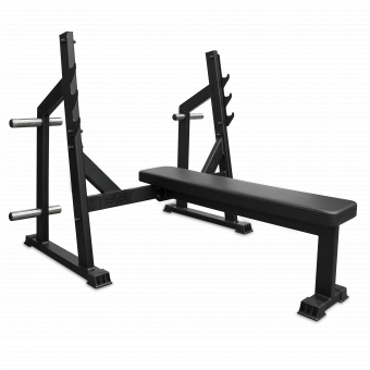 Скамья для жима горизонтальная BRONZE GYM PARTNER AL-304L
