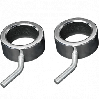 Замки со стопором BRONZE GYM BG-PA-BR-CL002, 50 мм (2шт.)
