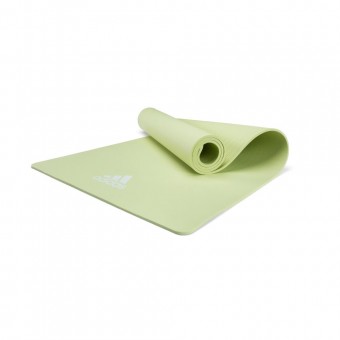 Коврик (мат) для йоги Adidas, цвет Зеленый, Арт. ADYG-10100GN