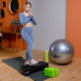 Фитбол с насосом UNIX Fit антивзрыв, 75 см, серый Фитбол с насосом UNIX Fit антивзрыв, 75 см, серый