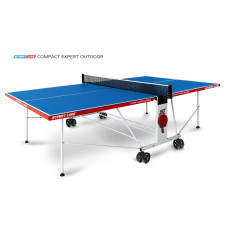 Стол теннисный Compact EXPERT 4 Всепогодный Синий