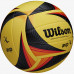 Мяч волейбольный WILSON OPTX AVP VB REPLICA, WTH01020X, размер 5, желто-черный