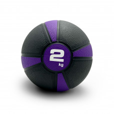 Медбол UNIX Fit PRO 2 кг Violet Медбол UNIX Fit PRO 2 кг Violet
