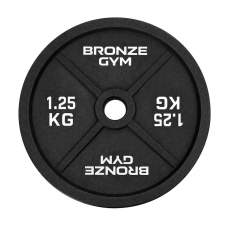 Диск олимпийский BRONZE GYM чугунный 1,25 кг Диск олимпийский BRONZE GYM чугунный 1,25 кг