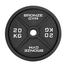 Диск олимпийский BRONZE GYM чугунный 20 кг Диск олимпийский BRONZE GYM чугунный 20 кг