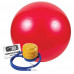 Мяч гимнастический надувной, фитбол GoFit GF-55BALL (уценка)