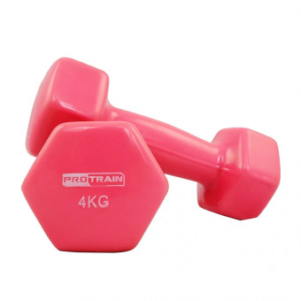 Гантели виниловые Protrain HC4005-4 (пара)