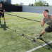 Спортивный амортизатор трос с ремнем для силовых тренировок, 2,5 м RECOIL 360 Спортивный амортизатор трос с ремнем для силовых тренировок, 2,5 м RECOIL 360