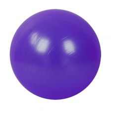 Фитбол с насосом UNIX Fit антивзрыв, 65 см, фиолетовый