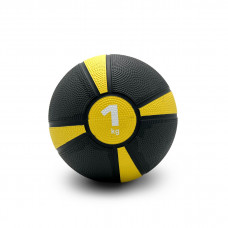 Медбол UNIX Fit PRO 1 кг Yellow Медбол UNIX Fit PRO 1 кг Yellow