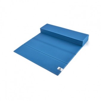 Складной коврик (мат) для йоги Reebok, синий, Арт. RAYG-11050BL