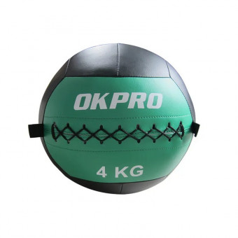 Медицинбол WallBall OKPRO OK1221 4 кг