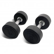 Гантель UNIX Fit PRO круглая обрезиненная 7,5 кг Гантель UNIX Fit PRO круглая обрезиненная 7,5 кг