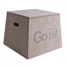 Опора для прыжков плиобокс (плиометрическая платформа) GoFit GF-PLYO24 (витринный образец) Опора для прыжков плиобокс (плиометрическая платформа) GoFit GF-PLYO24 (витринный образец)