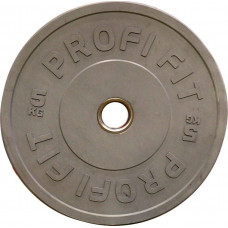 Диск для штанги каучуковый, цветной D51 мм PROFI-FIT 5 кг