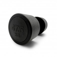 Гантель UNIX Fit PRO круглая обрезиненная 47,5 кг Гантель UNIX Fit PRO круглая обрезиненная 47,5 кг