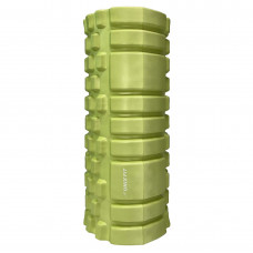 Ролик массажный для йоги и фитнеса UNIX Fit 33 см, зеленый