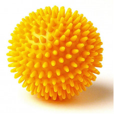Мяч массажный, L0108, диаметр 8 см, желтый