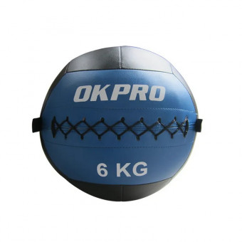 Медицинбол WallBall OKPRO OK1221 6 кг