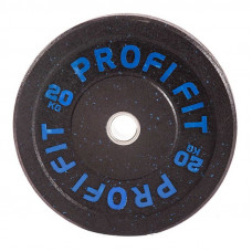 Диск для штанги (резиновая крошка) D51 мм PROFI-FIT 20 кг РАСПРОДАЖА Диск для штанги (резиновая крошка) D51 мм PROFI-FIT 20 кг РАСПРОДАЖА