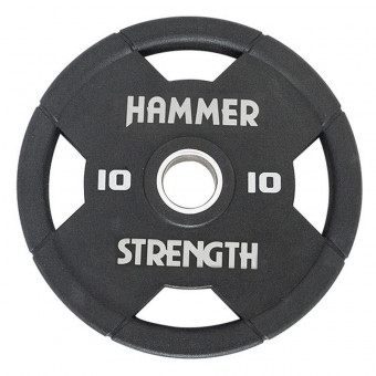 Диск полиуретановый Gymmaster ANA-073 10 кг
