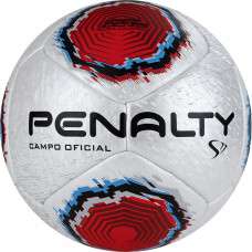 Мяч футбольный PENALTY BOLA CAMPO S11 R1 XXII, 5416261610-U, серебристо-красно-синий