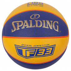 Мяч баскетбольный Spalding TF-33 Gold 3*3 Indoor/Outdoor, размер 6, FIBA Approved Мяч баскетбольный Spalding TF-33 Gold 3*3 Indoor/Outdoor, размер 6, FIBA Approved