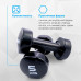 Гантели цветные Livepro LP8076-5 (пара) Гантели цветные Livepro LP8076-5 (пара)